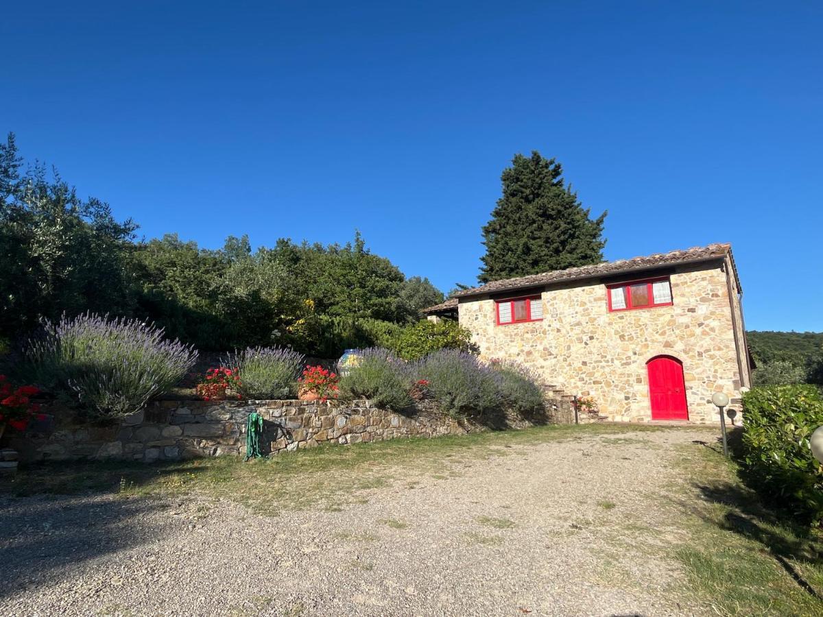 Il Fiorino Di Badia Lejlighed Badia A Passigano Eksteriør billede