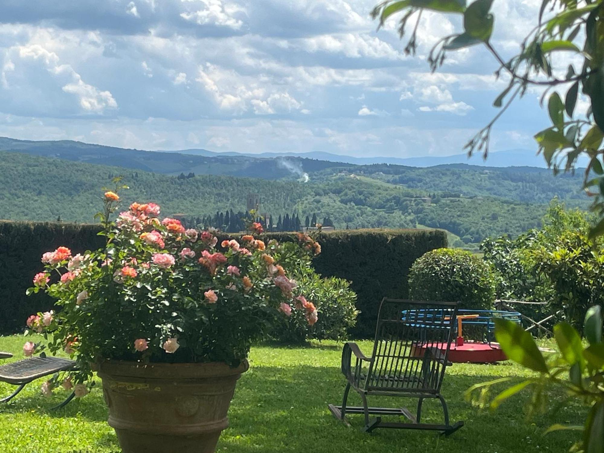 Il Fiorino Di Badia Lejlighed Badia A Passigano Eksteriør billede